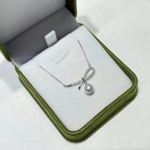 Collar de Perlas Naturales de Agua Dulce, Estilo Lujoso, Irregular, con Cadena de Plata, Colgantes y Dijes de Perlas - Product Image 2