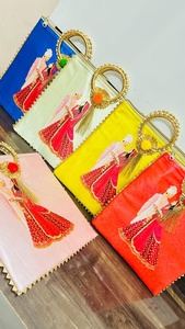 Celebrate timeless Indian elegance with handcrafted bridal potli <b>clutch</b> set designed charm to <b>weddings</b> and festive occasions - Product Image 2