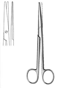 Tijeras de Disección Rectas Manuales Mayo-Stille de Alta Calidad, 16 cm, Instrumentos Quirúrgicos de Acero Inoxidable - Product Image 3