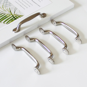 Cost-Effective Price Curved Zinc Alloy Cabinet <b>Pull</b> Handle Classic Furniture Hardware for Kitchen Wardrobe Nightstands - Product Image 3