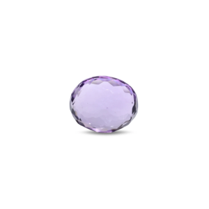 Loose Amethyst Gemstone 6.25 Carat Oval Cut for Fine Jewelry - Product Image 2