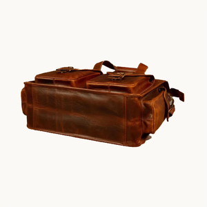 Sac de bureau en cuir véritable pour homme avec logo personnalisé, sac à main imperméable, sac à bandoulière, mallette d'affaires – Vente en gros - Product Image 4