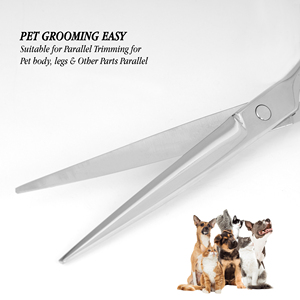กรรไกรตัดแต่งขนสัตว์เลี้ยงสำหรับสัตว์พันธุ์ผสม เครื่องมือกรูมมิ่งระดับมืออาชีพ กรรไกรตัดแต่งขนสัตว์เลี้ยงสำหรับบริเวณที่บอบบาง - Product Image 3