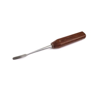 Nouvel Arrivage – Meilleure Vente : Élévateur périosteal professionnel personnalisé de qualité supérieure avec manche en bois courbé 12 mm - Product Image 1
