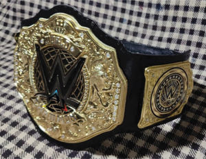 Cinturón de Campeonato de Lucha Libre Clásico Personalizado de Peso Pesado Mundial – Placas de Oro Premium, Correa de Cuero Negro - Product Image 3