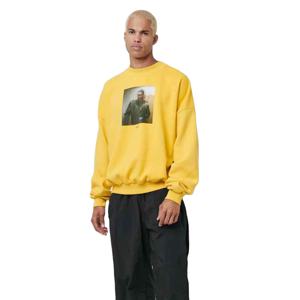 Pull de haute qualité personnalisé OEM pour hommes lavés tricoté épais col rond pull à manches longues pulls en tricot surdimensionnés - Product Image 2