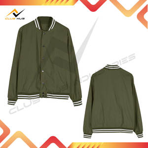 Blousons Bomber Homme Personnalisés Brodés Épais en Toile de Nylon pour l'Extérieur, Style Streetwear, Grandes Tailles, Manteaux d'Hiver Tendance - Product Image 2