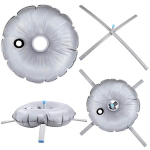 FLC GROUP Durable Polyester <b>Rectangular</b> Inflatable <b>Cushion</b> with Aluminum Flagpole for Promotional Events - Product Image 5