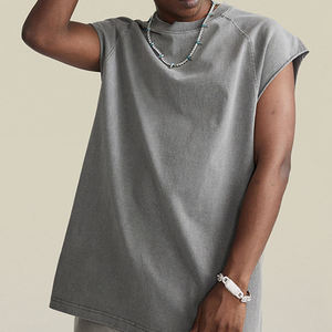 Débardeurs sans manches pour hommes, haute qualité, coupe oversize, personnalisables, très demandés - Product Image 3