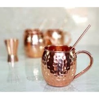 Tasse en cuivre tasse ours solide tasse à café 100% tasses en cuivre pur, barre en cuivre de haute qualité de 16 oz, tasse tasses les plus vendues
