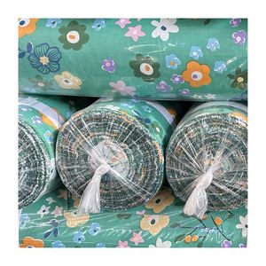 Fabricante de satén materia prima textil sólida tejido 100 tela de satén de poliéster para ropa de cama sábanas decoración de banquetes de boda - Product Image 2