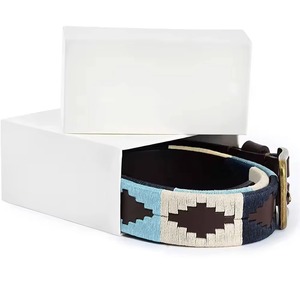 Elegante Cinturón de Polo Ecuestre Hecho a Mano para Hombre, Cuero Suave, Hebilla de Aleación, Duradero, Transpirable, Ligero, 3.5cm de Ancho, Personalizable - Product Image 6