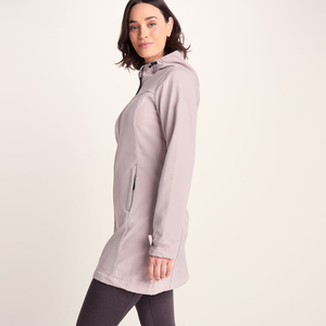Chaquetas Softshell Largas para Mujer de Buena Calidad, al por Mayor, Personalizadas, Resistentes al Viento, Transpirables, con Capucha, Clásicas, para Invierno - Product Image 5