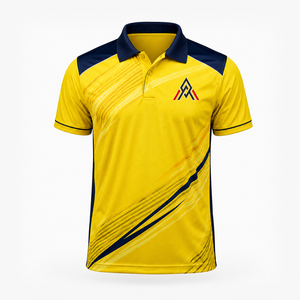 เสื้อคริกเก็ตทีมพรีเมียม ผ้าระบายอากาศดี ดีไซน์สวมใส่สบาย และทนทาน เหมาะสำหรับนักกีฬา - Product Image 1