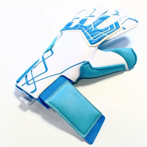 Latest Design Top Selling Breathable <b>Outdoor</b> Professional Goalkeeper Gloves <b>Hook</b> and Loop Closure Custom Football Gloves - Product Image 5