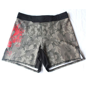 Shorts de boxe Muay Thai MMA personnalisés avec logo, unisexe, haute qualité, durables, 100% polyester, vente en gros - Product Image 5