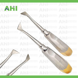 เครื่องมือถอนรากฟันแบบหมุน AHI รุ่นปรับแต่งได้ ครายเออร์ 25&26 ทำจากสแตนเลสสีเงิน ได้รับการรับรองมาตรฐาน CE คุณภาพพรีเมียม ผลิตในประเทศปากีสถาน - Product Image 4