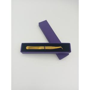 Pinzas de Acero Inoxidable Duraderas para Cejas y Vello Facial, Producto Premium para Depilación, Marca Personalizada Modelo 151 - Product Image 1