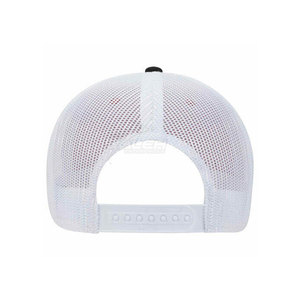 Casquette de camionneur haut de gamme avec dos en maille classique, fermeture à pression réglable et panneau avant durable pour les activités de plein air - Product Image 5
