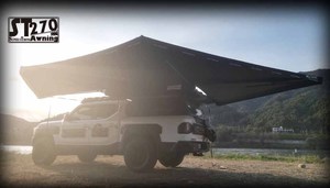 Toldo TRAP OVERLAND 270, toldo para coche resistente al viento, toldo independiente de montaje rápido, toldo resistente para 4x4, toldo para overlanding. - Product Image 4