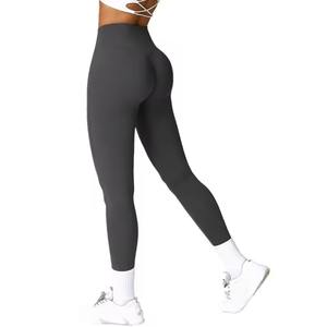 Los mejores pantalones de cintura alta Tiktok, mallas de Yoga para mujer, ropa de entrenamiento, ropa de gimnasio, mallas de Yoga para Fitness - Product Image 3