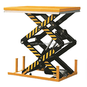 Plataforma Elevatória Móvel Mini Tipo Tesoura 2m 3m 4m com Elevador Hidráulico Elétrico - Product Image 6