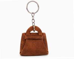 Mini PU <b>Leather</b> Handbag Keychain Purse <b>Key</b> Ring Bag Charm Cute <b>Key</b> Holder for Gift and Bag Accessory For Women - Product Image 3