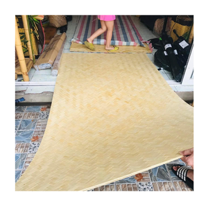 Tapete de Pared de Bambú Tejido Natural, Lámina de Bambú Hecha a Mano para Diseño Interior Bohemio, Decoración Tropical, Aplicaciones en Hoteles y Resorts - Product Image 2