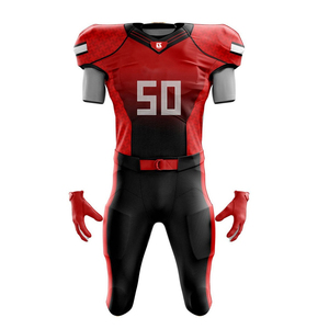 American Football Uniform Custom Design Jersey Pants Set American Football Uniform Team Sportswear Set Wholesale - Product Image 2