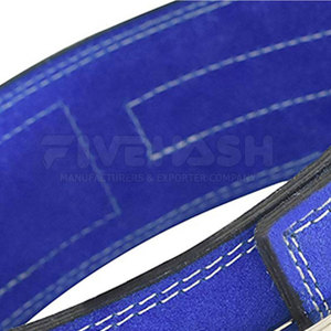 Ceinture de musculation en cuir de vachette avec logo personnalisé pour la musculation, la remise en forme et la salle de sport - Product Image 3