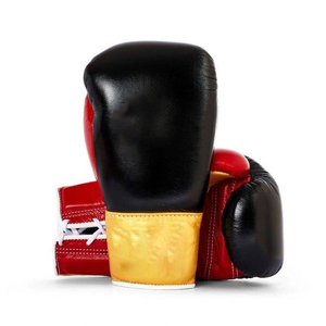 Gants de boxe personnalisés OEM, gants de boxe professionnels pour l'entraînement, couleurs unies, cuir synthétique, imperméables, respirants, vente en gros - Product Image 1