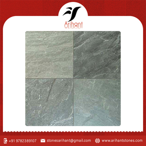 Produits en pierre d'ardoise verte naturelle pour la décoration intérieure, le revêtement extérieur, la toiture, le revêtement de sol et l'aménagement paysager - Product Image 6