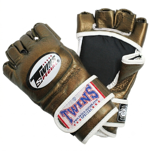 Gants en cuir à doigts ouverts pour l'entraînement au MMA, la pratique du grappling et les séances d'exercices de fitness - Product Image 6