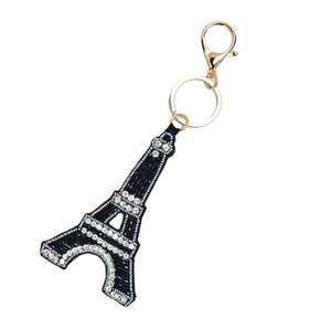 Handmade Canvas Artificial Beaded <b>Embroidery</b> Keychain Seed Beads Eco-Friendly Customizable Design Personalized Chinese New Year - Product Image 1