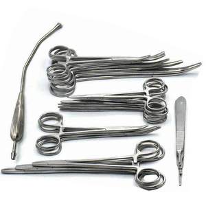 Collection d'instruments de laparotomie de base en acier inoxydable, kit de laparotomie de base médical, fourniture directe d'usine, kit de laparotomie de base - Product Image 3
