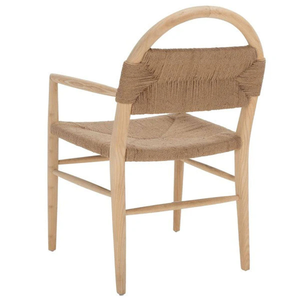 Ensemble de meubles de jardin, chaise de bar, tabouret de patio extérieur avec siège en bois de teck et structure durable - Product Image 3