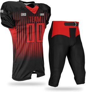 Matériel durable, meilleure qualité, uniforme de football américain, étiquette privée, logo sur le devant, tissu polyester sans manches pour adultes - Product Image 2