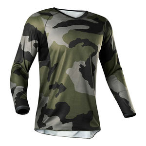 Jersey de Motocross Sublimado, Transpirable, Resistente al Viento, Talla Grande, Secado Rápido, Anti-UV, para Motocross, MTB, Downhill, ATV, Carreras Todoterreno - Product Image 4