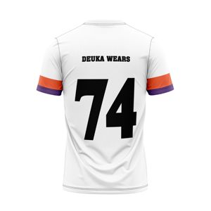 เสื้อบาสเก็ตบอลแขนสั้นทรงสลิมฟิต แห้งเร็ว ระบายอากาศได้ดี ผลิตตามสั่ง (OEM) สำหรับผู้ชาย - Product Image 2