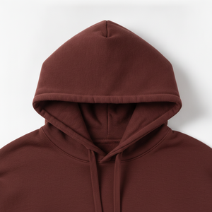 Sweat à capuche unisexe oversize en molleton de couleur unie, à manches classiques, pour l'automne, style décontracté - Product Image 4