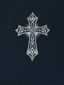 เสื้อยืดคอตตอนพิมพ์ลายตามสั่งสำหรับผู้ชาย ลายกราฟิก Angel Cross เสื้อยืดโอเวอร์ไซส์สำหรับผู้ชาย สไตล์สตรีทแวร์สีเข้ม เนื้อผ้านุ่ม ผลิตเสื้อผ้าคุณภาพ - Product Image 4