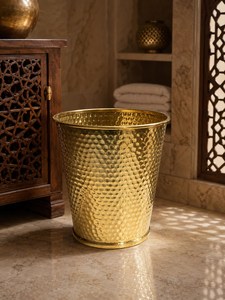 Fabricant fiable de poubelles en fer élégantes, conteneurs à déchets en métal, design personnalisé pour bureau moderne, hôtel, restaurant, cuisine - Product Image 6