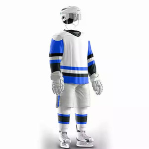 Uniforme de hockey sur glace pour hommes adultes, durable, de haute qualité, en polyester respirant et confortable, uniforme de hockey sur glace personnalisé pour hommes - Product Image 3