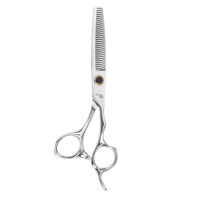 Ciseaux de coiffure professionnels pour salon de coiffure, ensemble de ciseaux de coupe pour effilage et coupe droite