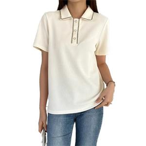 Camiseta Polo Casual Transpirable para Mujer, Tendencia 2026, para Entrenamiento, Moda y Trabajo, Precio al por Mayor, Camiseta para Golf y Jogging - Product Image 1