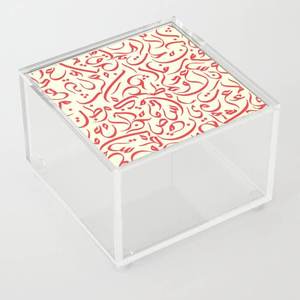 CRAFTSY HOME Luxury Acrylic Sustainable Multifunction Square <b>Wedding</b> <b>Gift</b> <b>Box</b> Customizable Logo 1-3L Capacity for Parties - Product Image 4