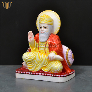 Marble Guru Nanak Dev Ji Murti | Sikh Guru <b>Statue</b>, Guru Nanak Marble Idol & <b>Religious</b> <b>Statue</b> by MALIYAS Jaipur - Product Image 5