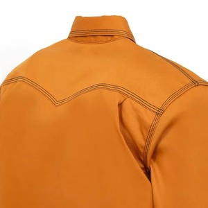 Welding <b>Shirt</b> Waterproof <b>Flame</b> Breathable High Temperature Resistance Workwear Cotton Anti Fire Mechanic - Product Image 4