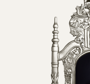 Silla de Trono de Madera de Caoba Sólida Personalizada, Clásica, Duradera, Hecha a Mano, Muebles para Sala de Estar y Eventos - Product Image 4