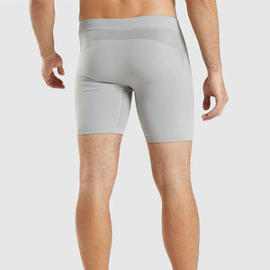 Shorts de sport OEM d'été décontractés pour l'entraînement musculaire, la course et la gym, couleur unie, respirants, séchage rapide, taille élastique - Product Image 2